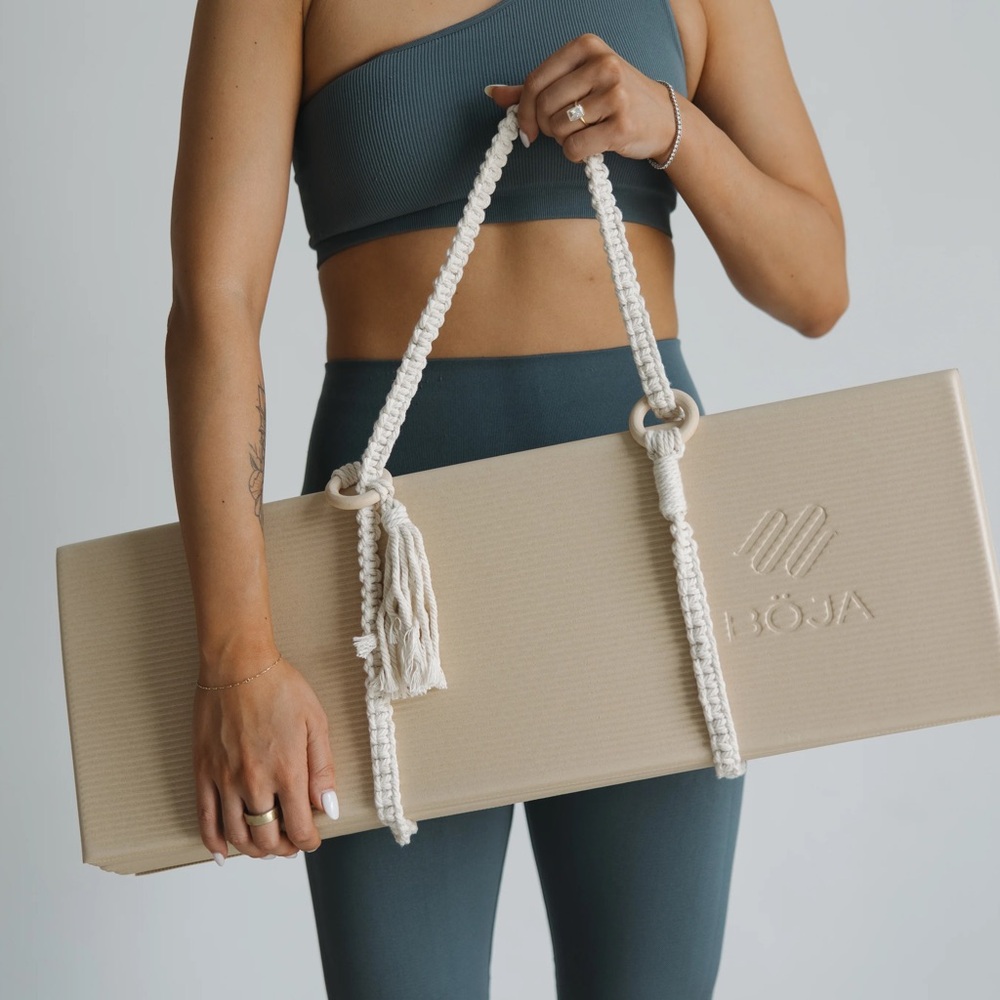 Böja tan yoga mat